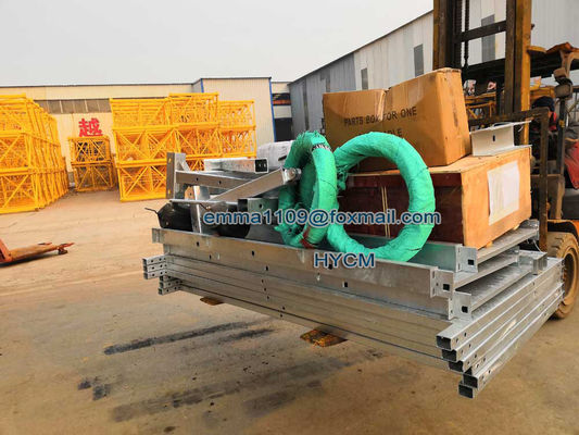 Plataformas de trabajo suspendidas de acero y aluminio ZLP 250kg 500kg 630kg 800kg Cap 3 Fase 220/380V