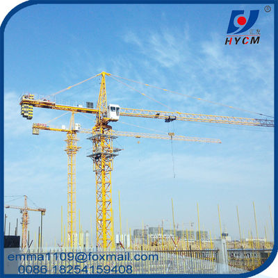 HYCM Marca QTZ6013 Torre de grúa Topkit para 50 metros Construcción de edificios con manual