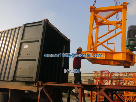 TC5610 grúa de torre de 6 toneladas para proyectos de construcción civil