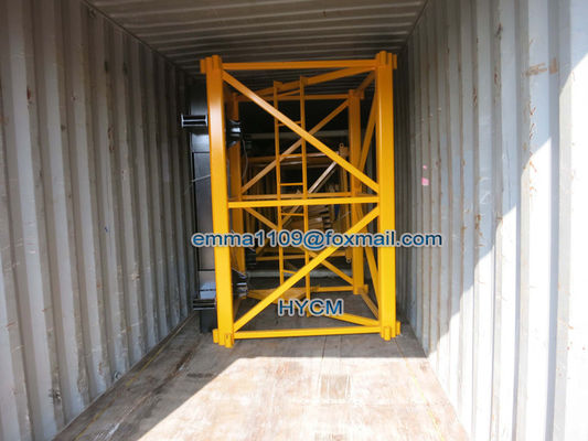 TC5010 5 toneladas 30 m Grúa de torre de cabeza de gato grúas chinas Precios en África