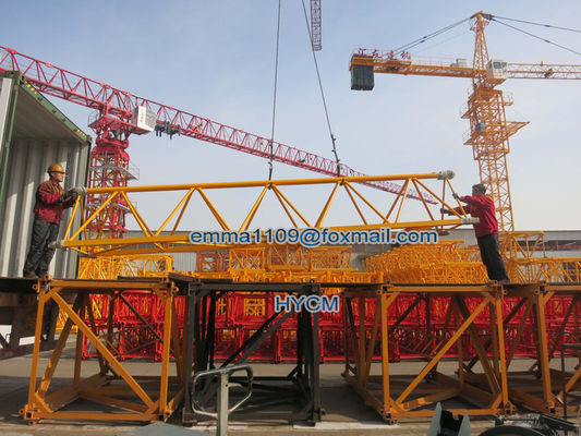 Topkit Tipos de grúas de torre Qtz63 Kren 5 toneladas grúa torre china