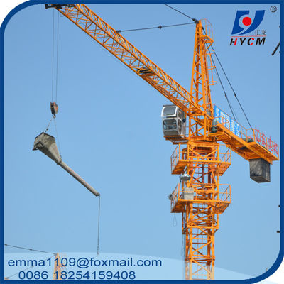 8TONAS TC6012 Grúa de torre de jantes QTZ100 Grúa de torre de mástiles de 2,5 m
