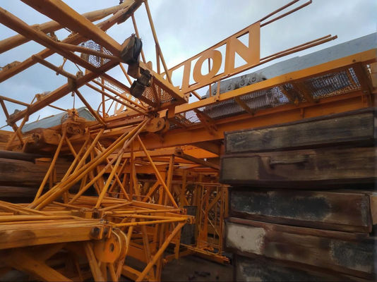 Jefe fijo Zoomlion 6015 grúa de torre usada con 60m de trabajo y altura libre