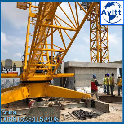 8000KG QD80-1840 Derrick Jib grúa inversor de control de luffing Mecanismo en la India
