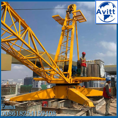 Grúa Derrick D2420 6 toneladas Desmontaje Grúa de torre de escalada interna