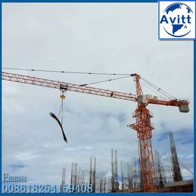 QTZ160 65M Grúa de torre de junta 10t Carga Proyectos de construcción maquinaria
