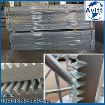 Estándar de alta resistencia confiable 1508mm M8 para elevadores de construcción